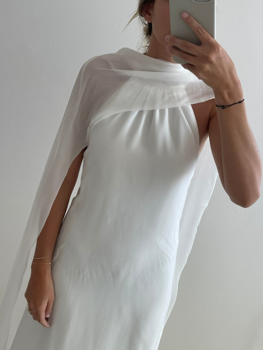 VESTIDO GALA BLANCO (PRE ORDER)