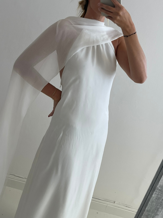 VESTIDO GALA BLANCO (PRE ORDER)